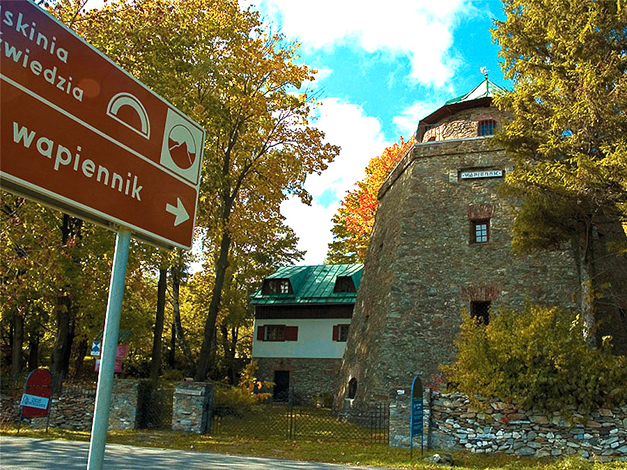 Wapiennik z drogi